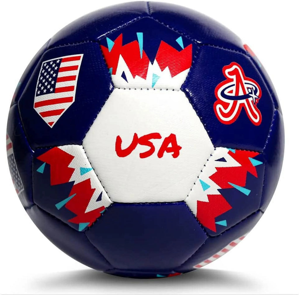 Mini Size 2 Leather Soccer Ball E806994