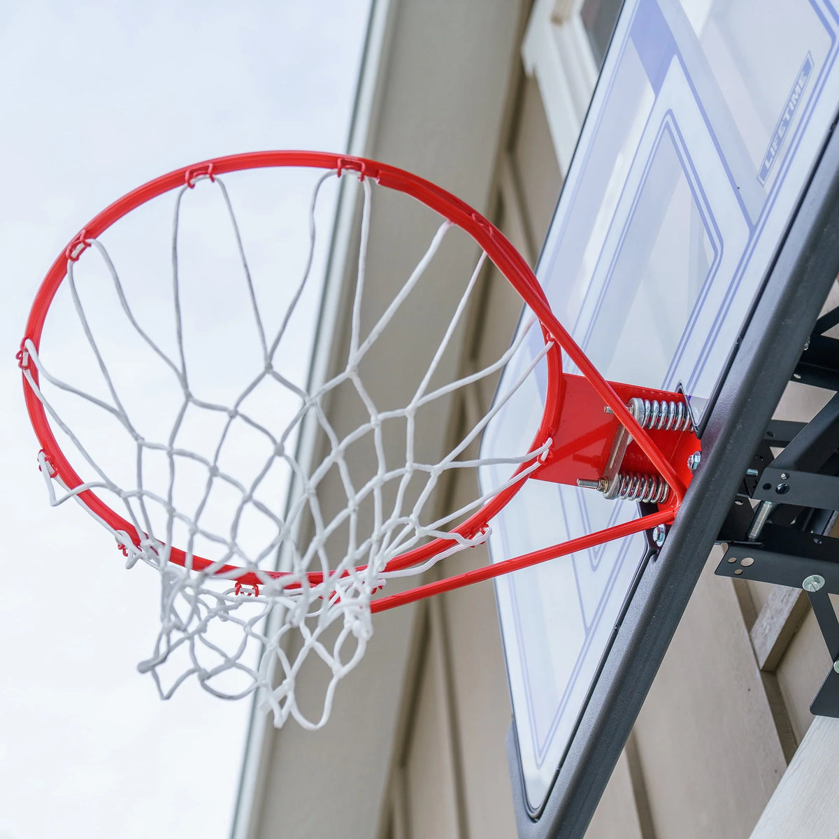 Basketball Backboard and Rim Combo 44 inch Polycarbonate J391