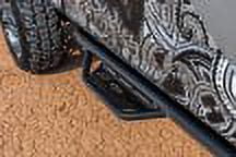 Textured Black Wheel-To-Wheel Steps Q832