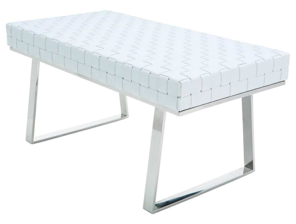 White Karlee Jr. Bench K7937