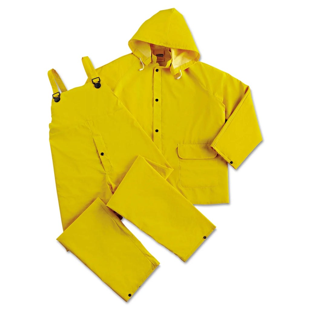 Yellow 3X-Large PVC Rainsuit Q775080