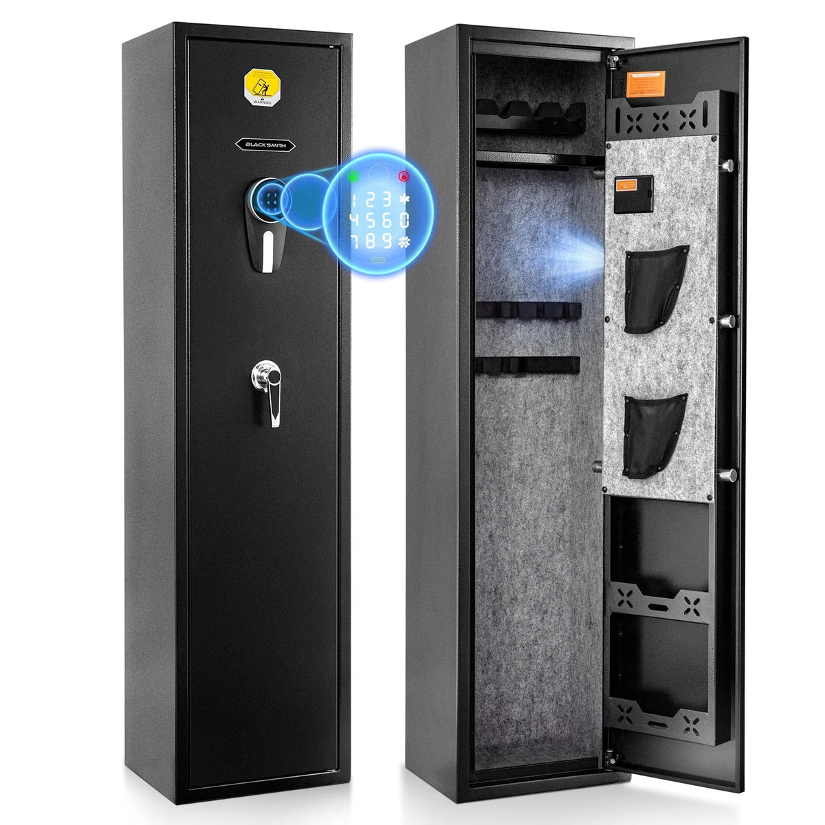 Large Fingerprint Biometric Gun Cabinet N354