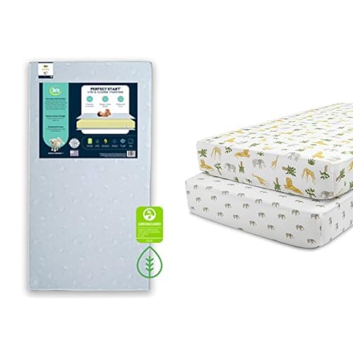 Waterproof 6" Fiber Core Baby Crib & Toddler Mattress Z676