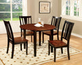 Black Cherry Drop Leaf Round Table V5463