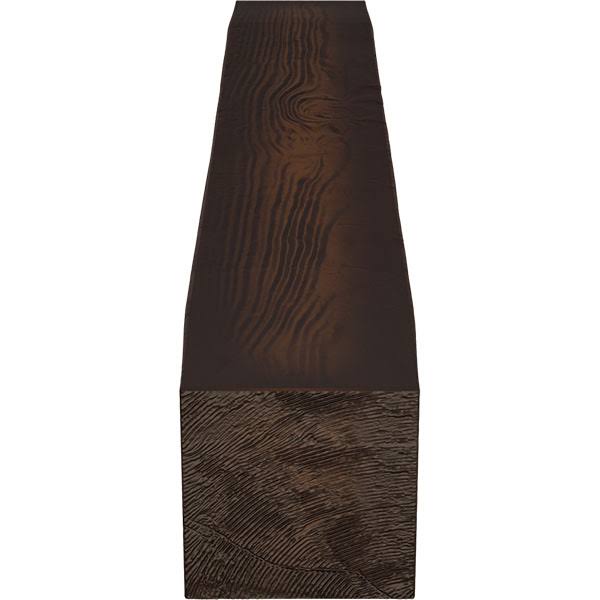 Sandblasted Faux Wood Fireplace Mantel G496