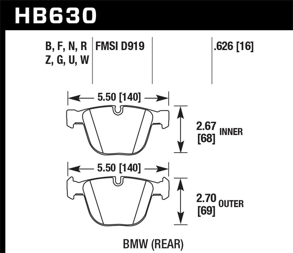 DTC-70 Brake Pads M270531