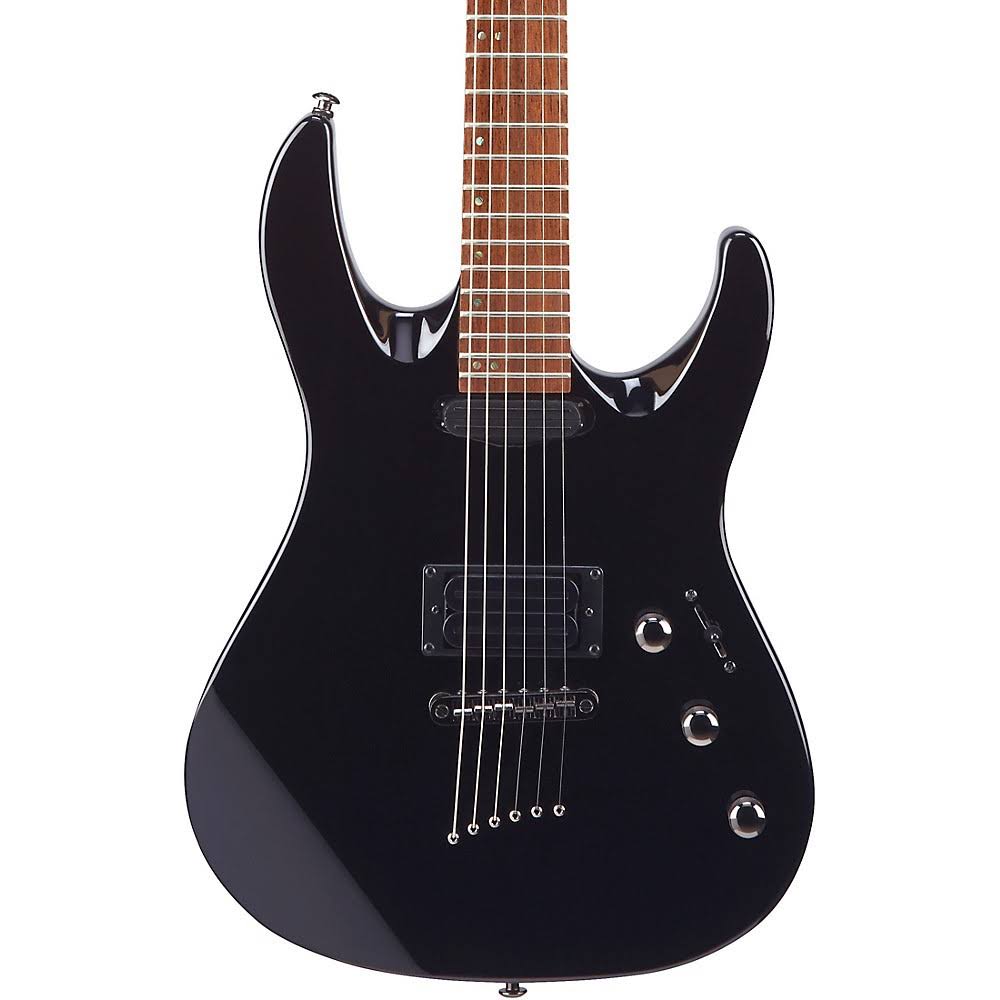 Double Cutaway Electric Guitar Black C14097