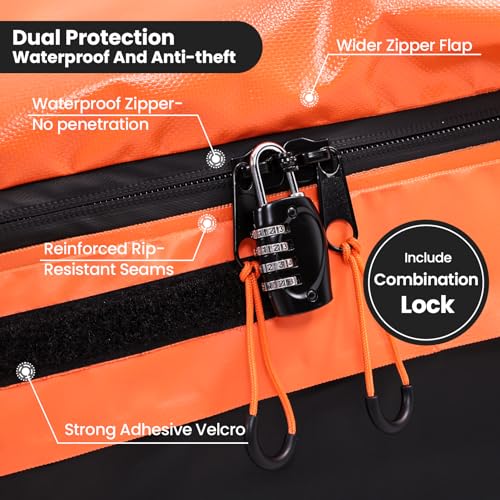 21 Cubic Feet Waterproof PVC Rooftop Cargo Carrier G987539