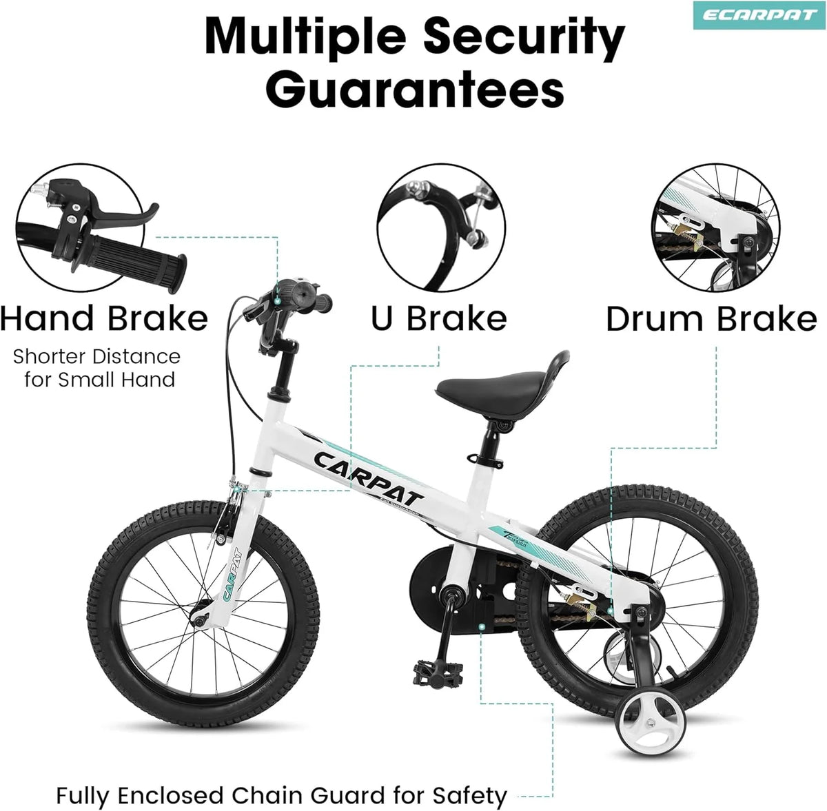 14 Inch Kids Bike with Training Wheels M961757