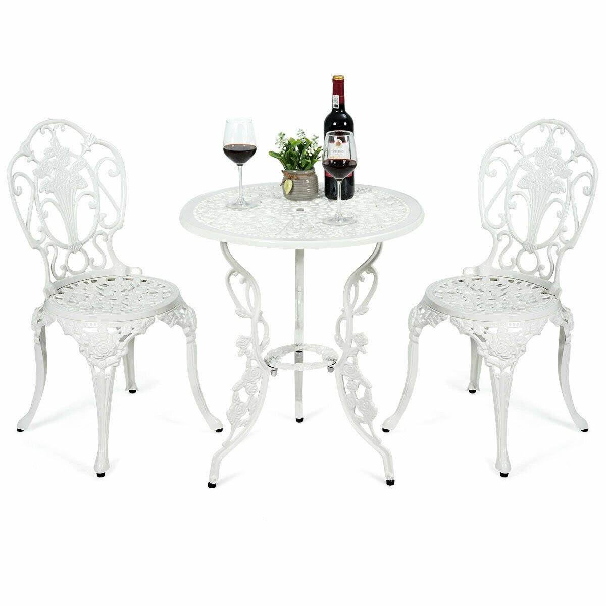 3 Pcs Patio Bistro Set Q70102