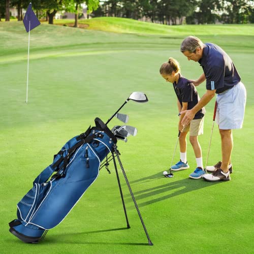 Golf Stand Bag with 4 Way Dividers and 4 Pockets U1883