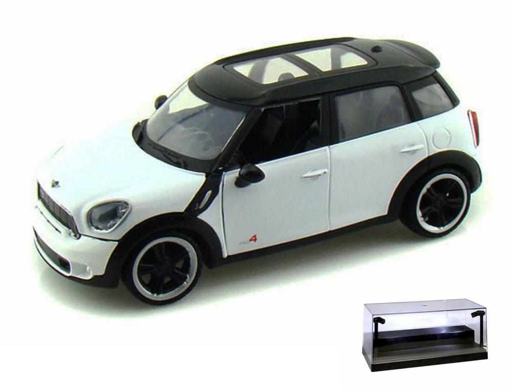 White with Black Roof 1/24 Scale Diecast Car S4944