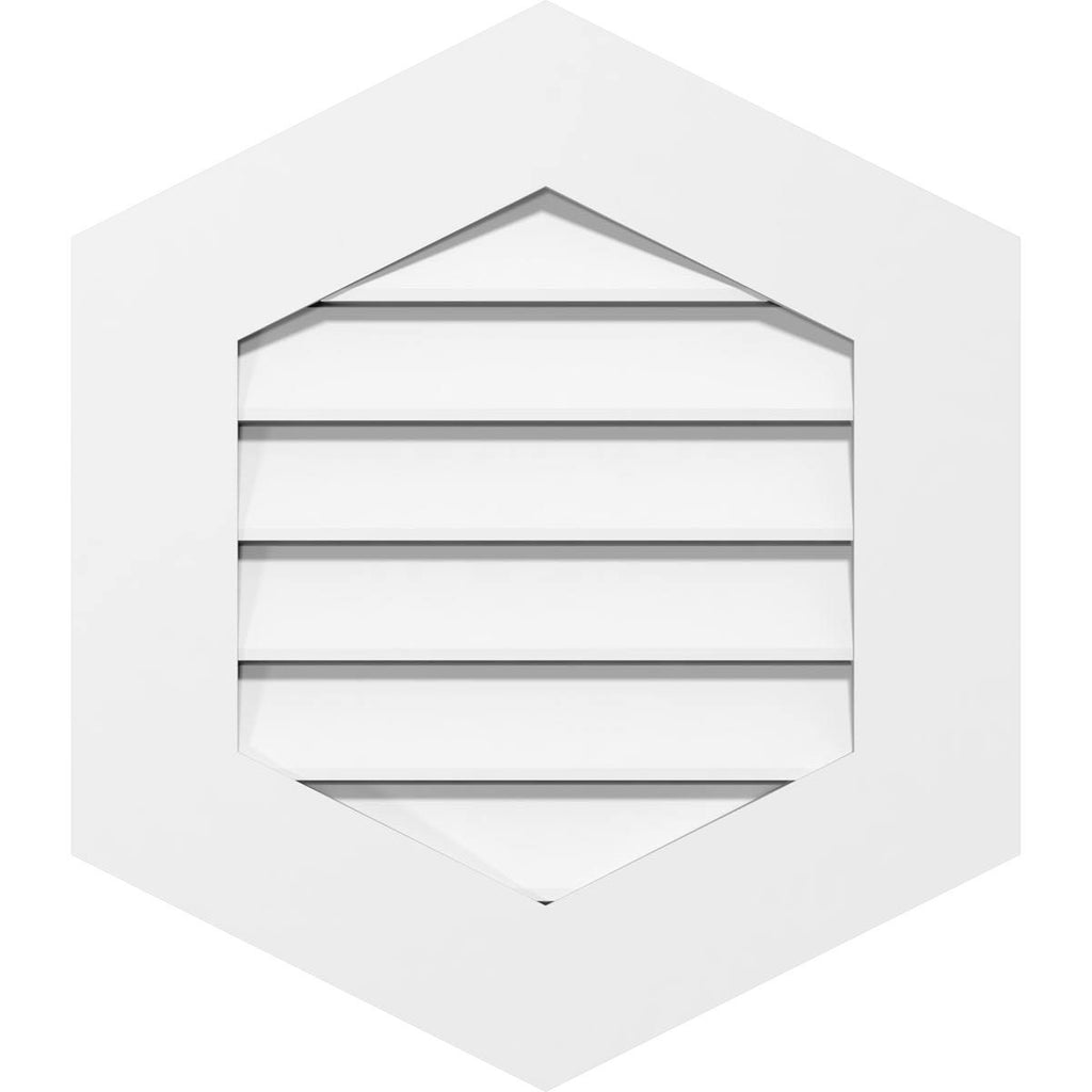 PVC Gable Vent 9/12 Pitch C919
