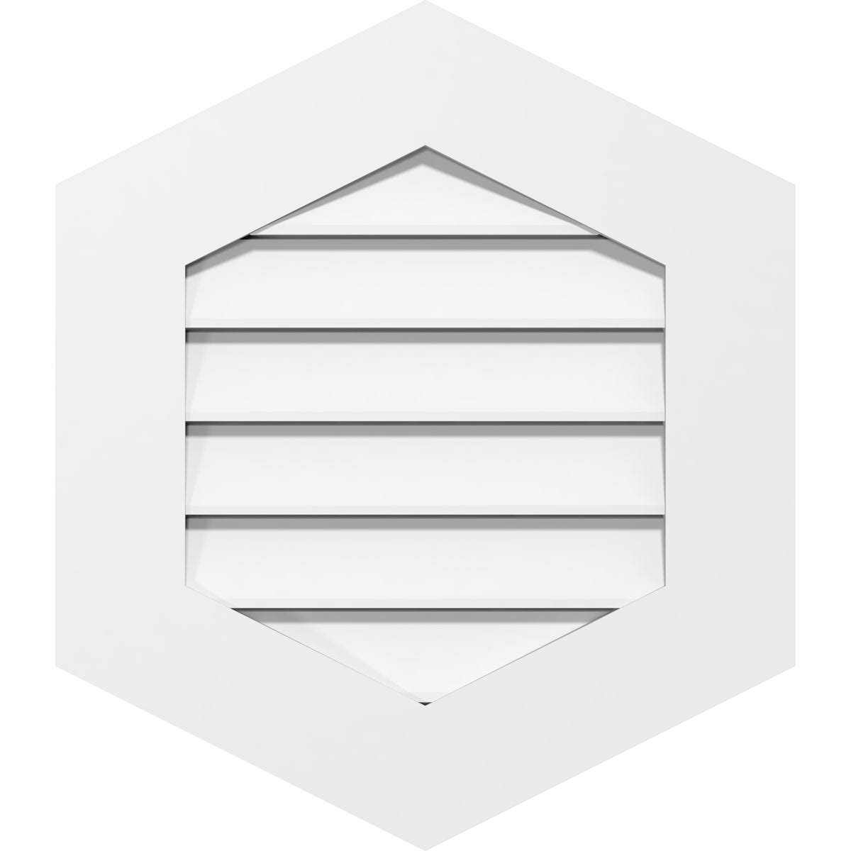 PVC Gable Vent 9/12 Pitch C919