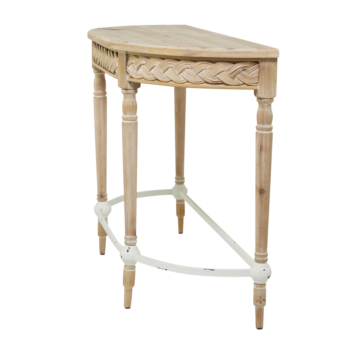 Brown Wood Carved Console Table L810811