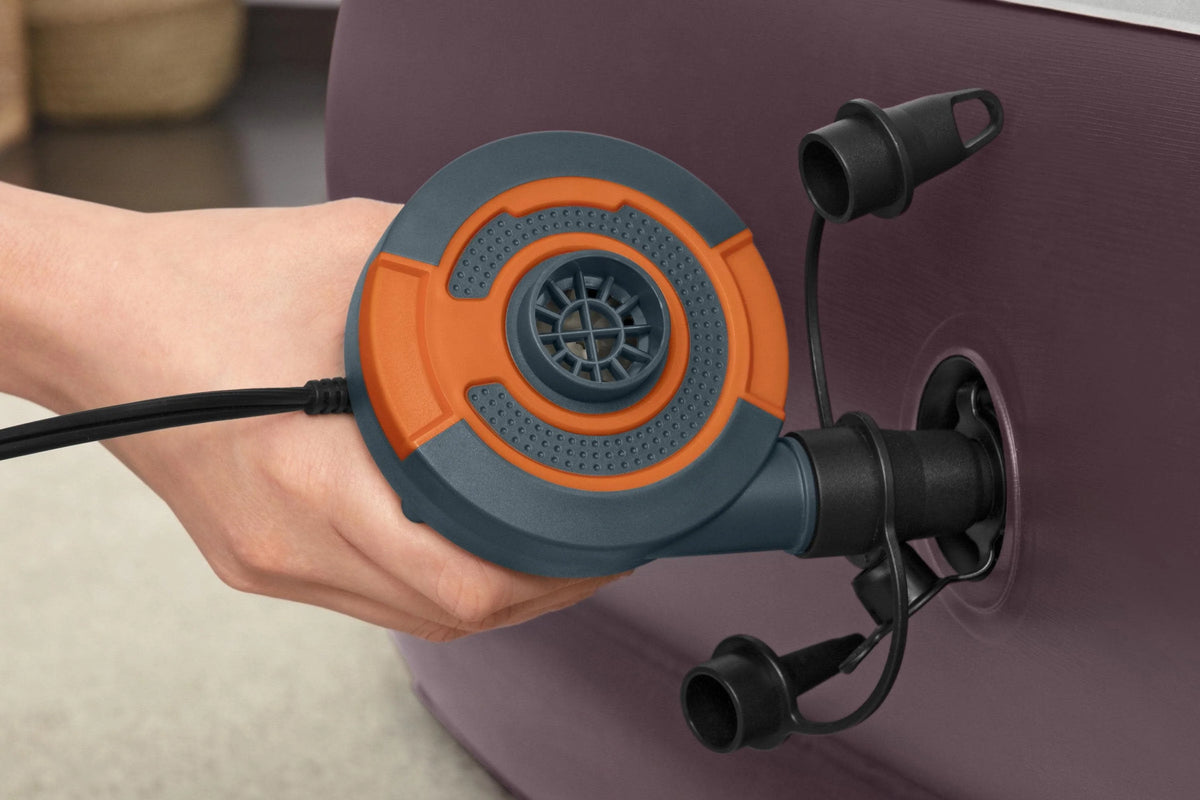 Electric Air Pump Grey and Orange P75818