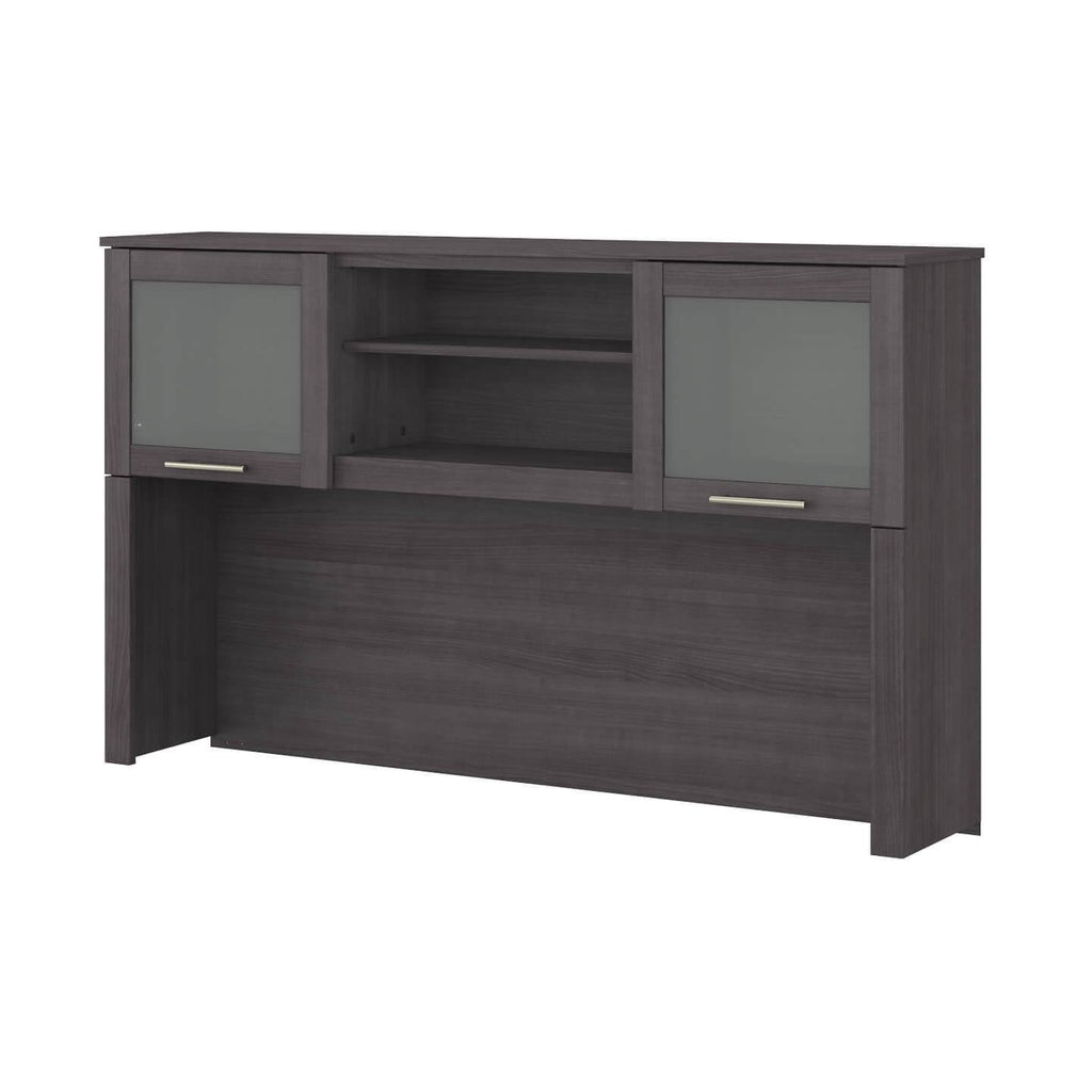 Platinum Gray Desk Hutch Z1283