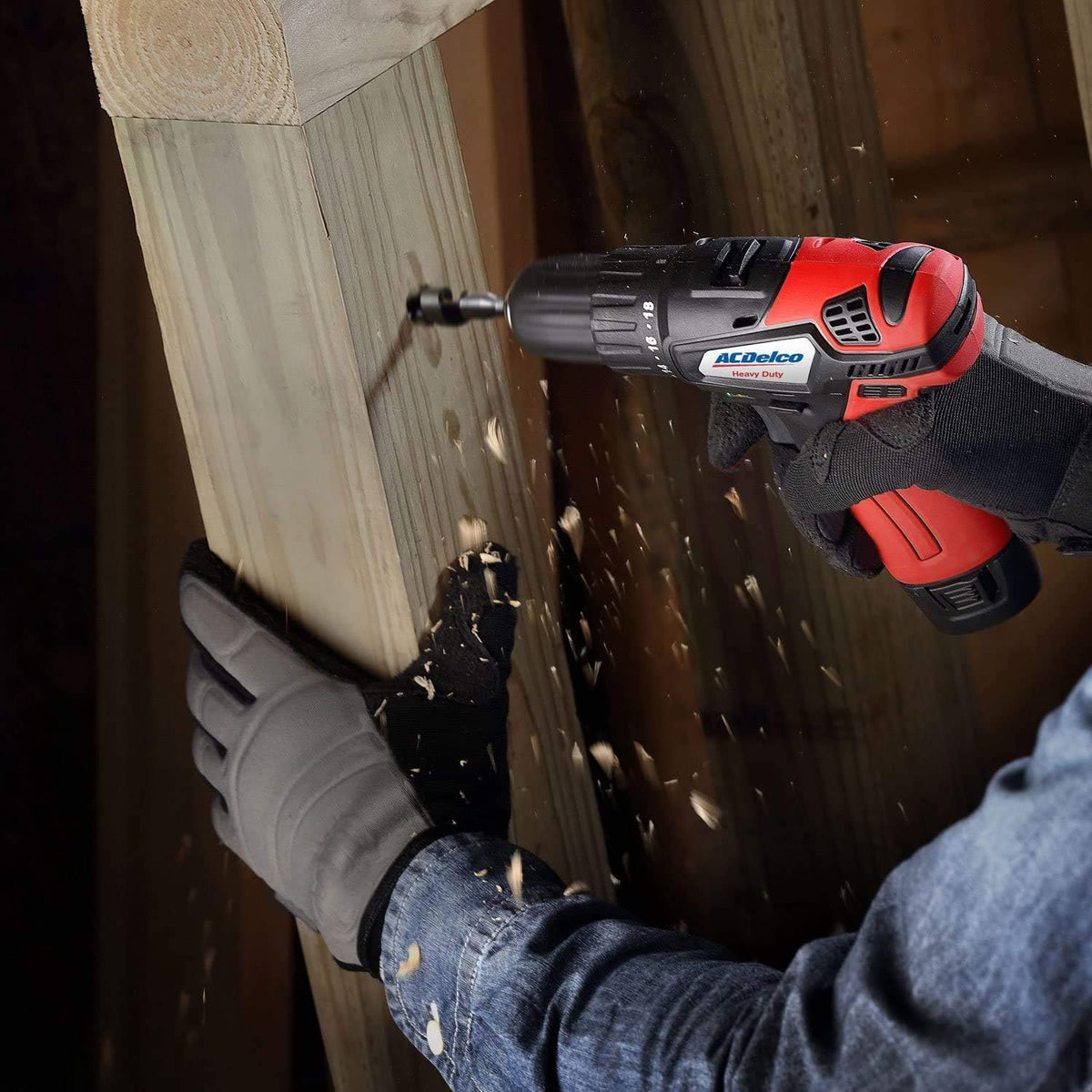 12V Cordless Li-ion 3/8” 2 Speed Compact Drill Driver Tool Kit, Pack of 2 D347667