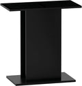 Black Column Stand for Aquarium, 61 x 31 x 63 cm Q5126
