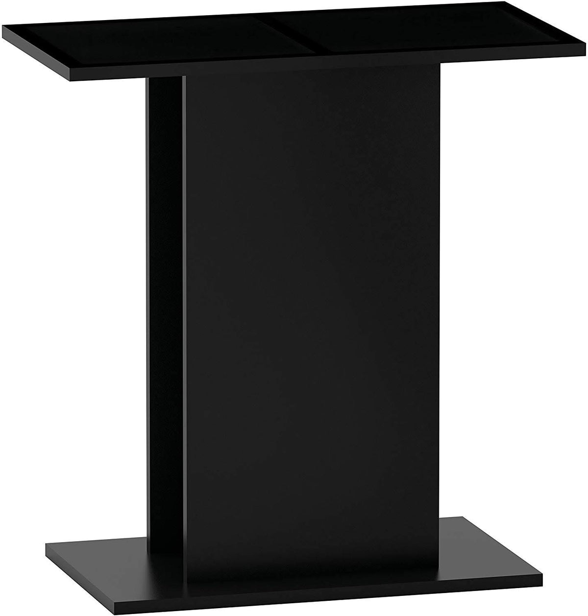 Black Column Stand for Aquarium, 61 x 31 x 63 cm Q5126