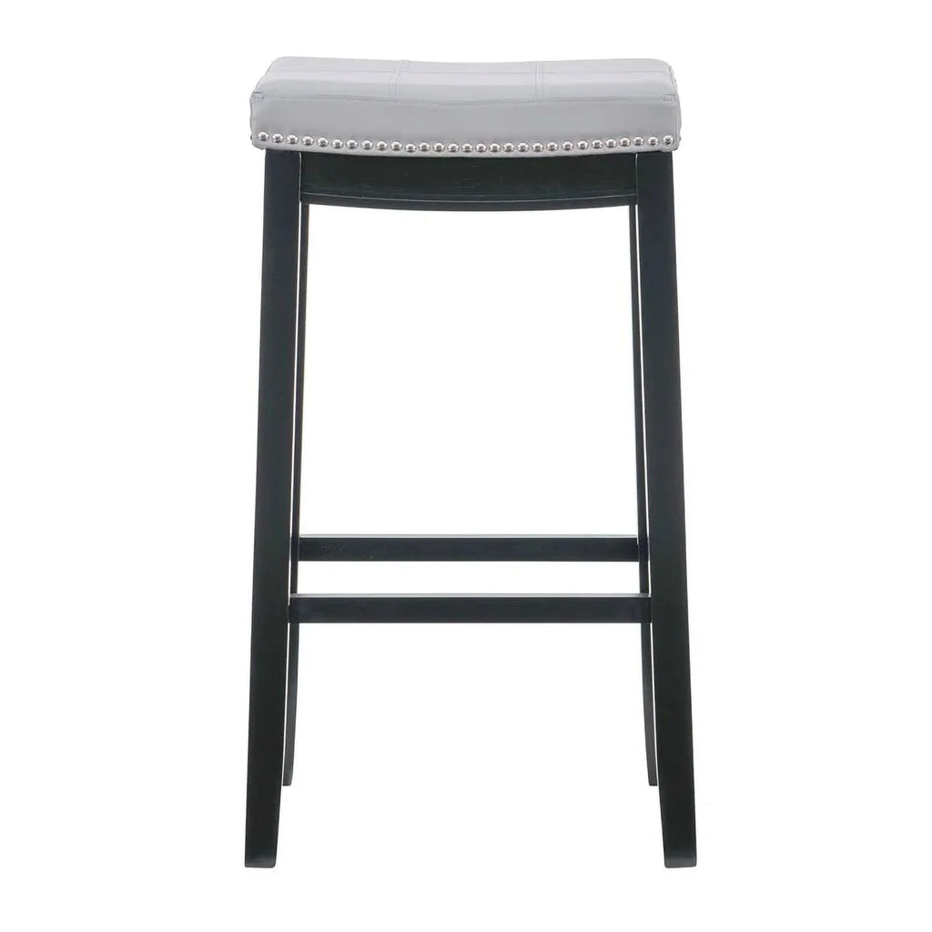 30" Backless Wood Bar Stool M554376