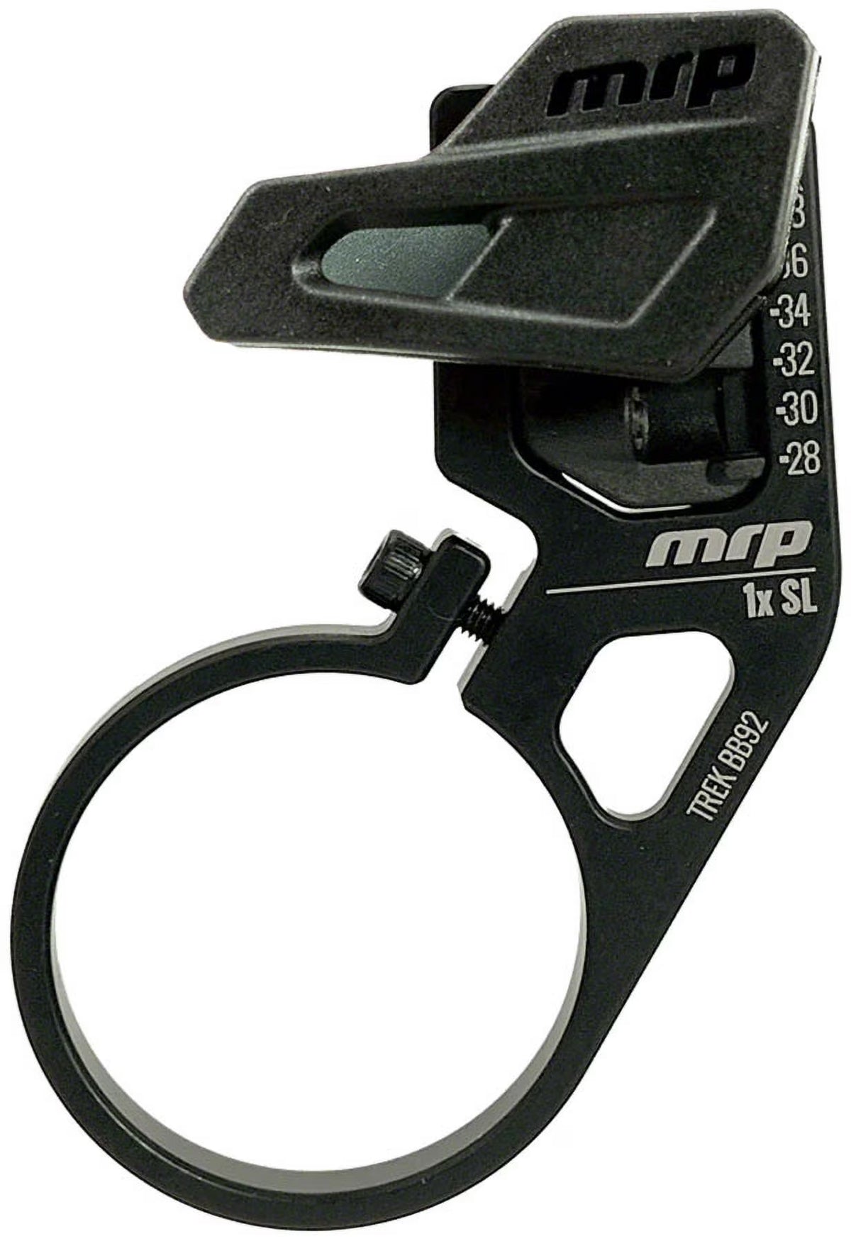 Chainguide with Clamp-On Mount, Aluminum Backplate C325635