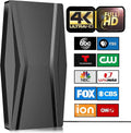 Amplified HD Digital Indoor TV Antenna with 30ft Coax HDTV Cable U52550
