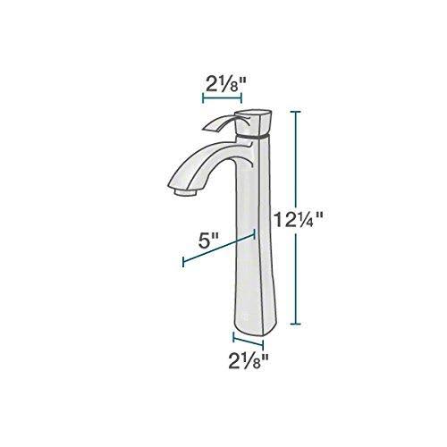 Chrome Vessel Faucet Ensemble N1193