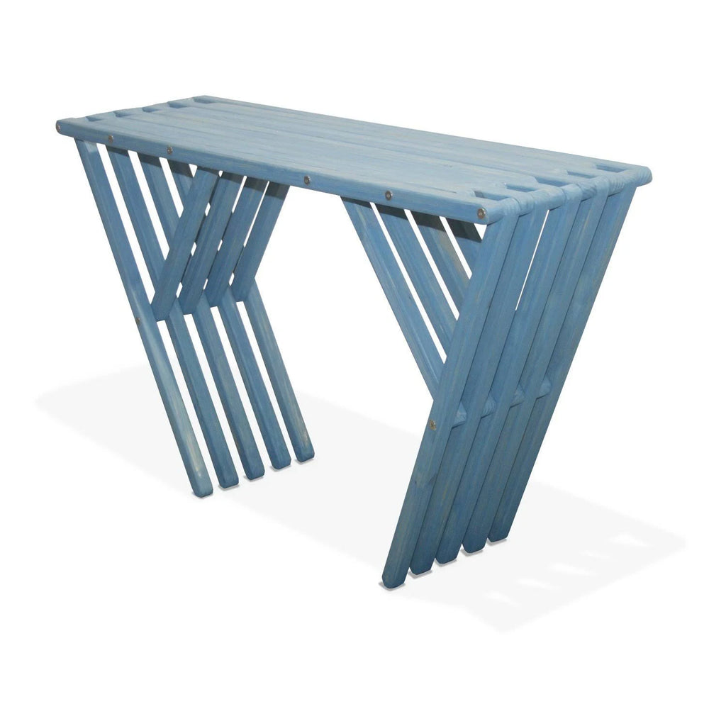 Sky Blue Console Table J90063