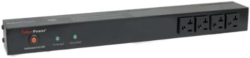 Rackbar Surge Protector 20A 12 Outlets 1U Rackmount I6175