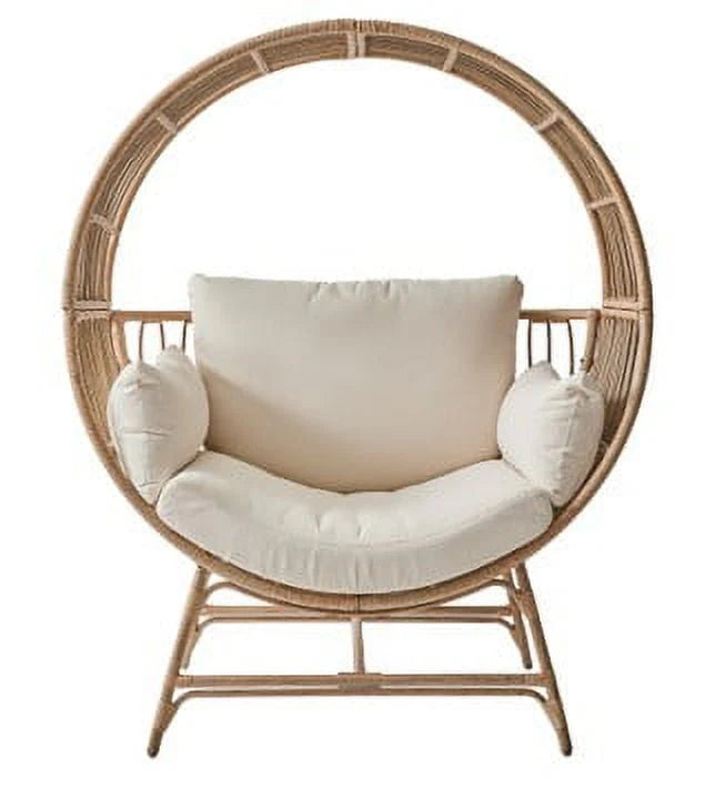 Round Wicker Outdoor Egg Chair I844