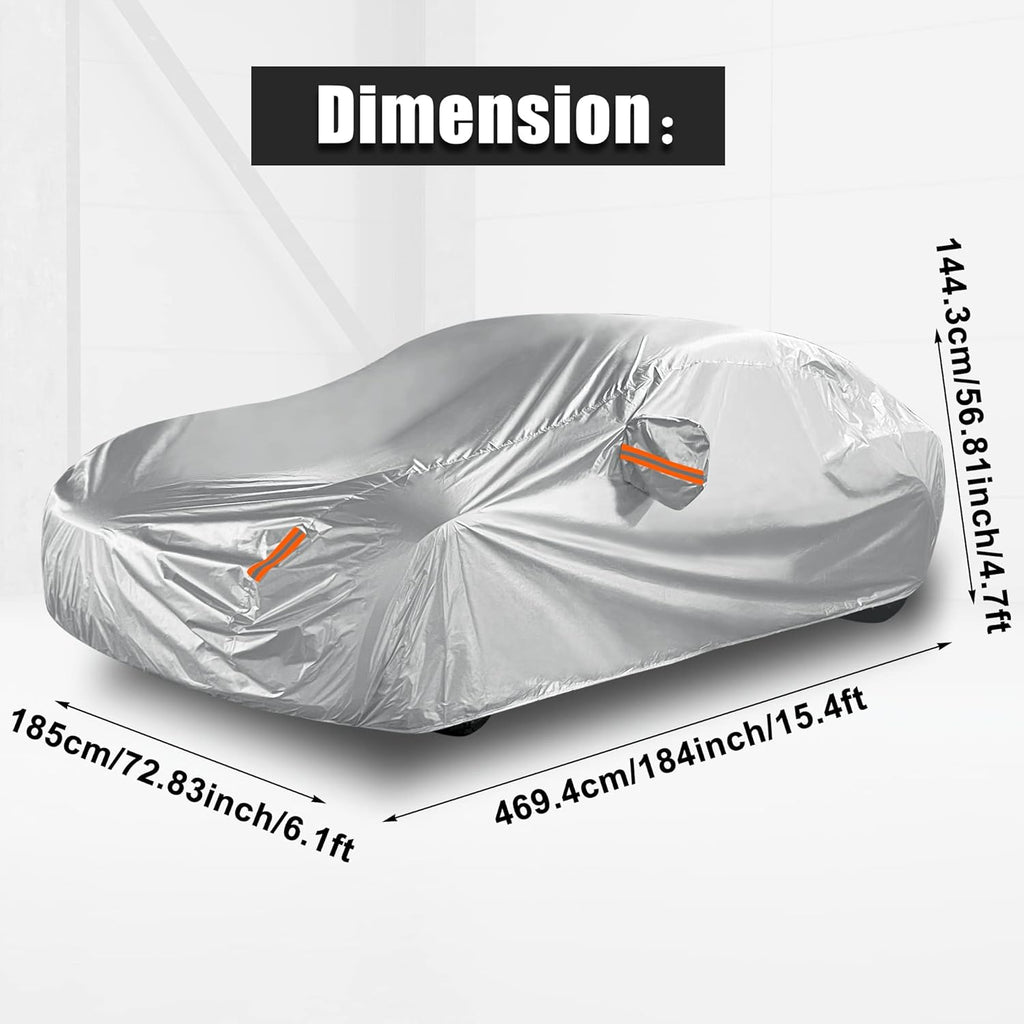 Car Cover for Tesla Model 3 2017-2022 Waterproof Outdoor Accessories K3937