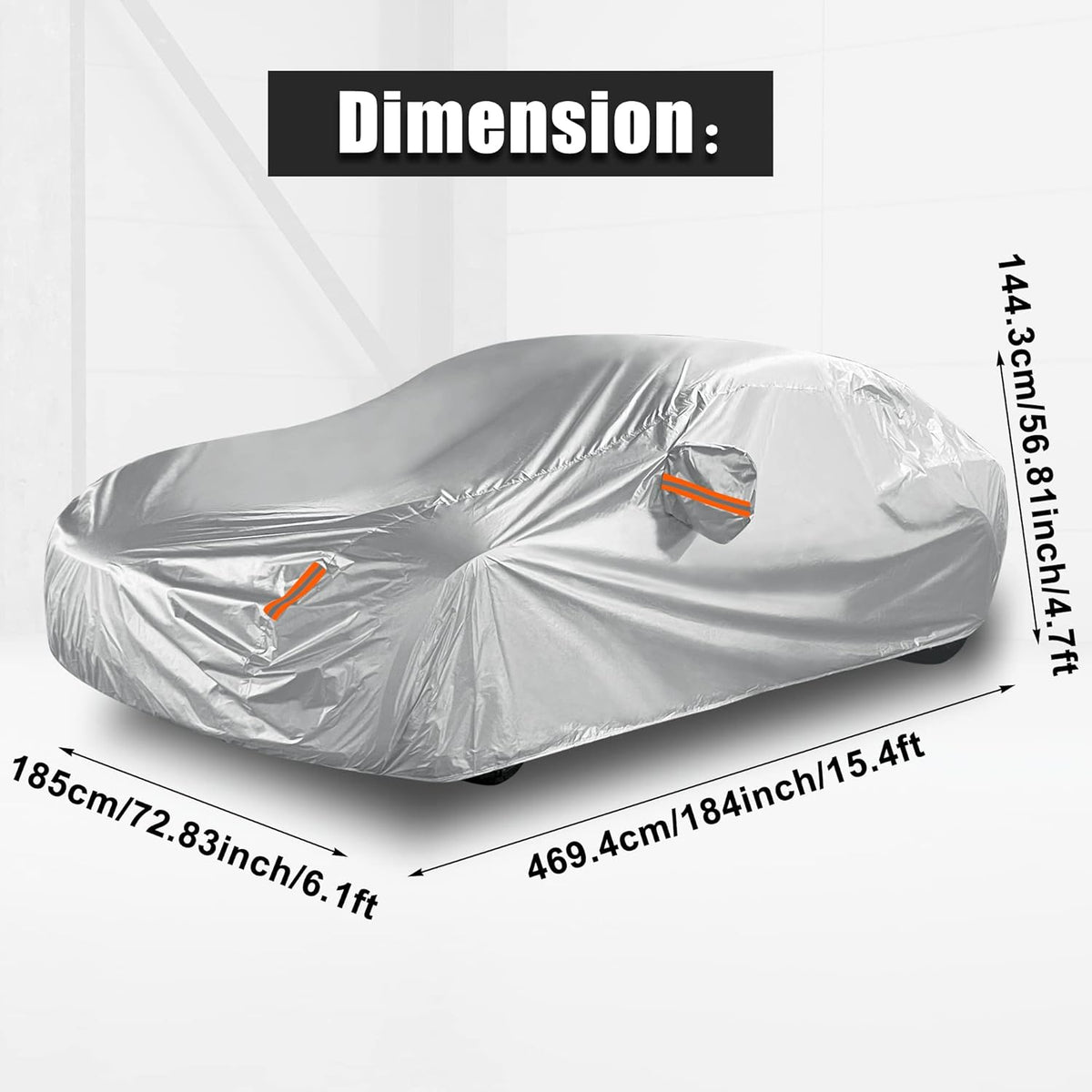 Car Cover for Tesla Model 3 2017-2022 Waterproof Outdoor Accessories K3937