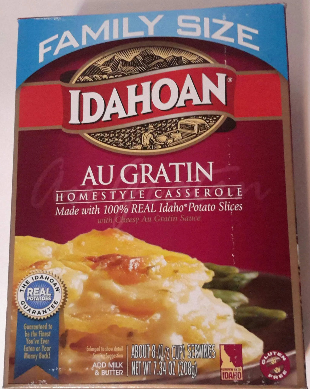 Au Gratin Casserole Family Size Pack of 12 K4350