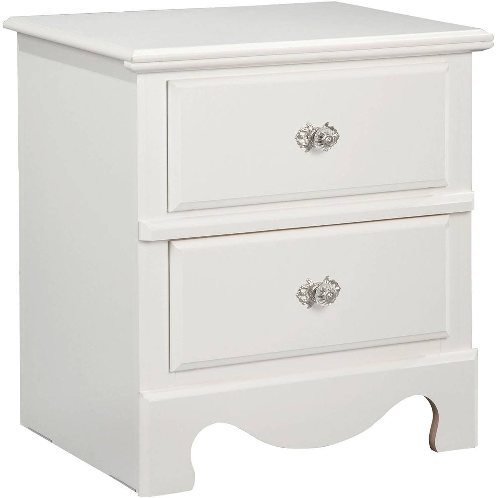 White Nightstand W143