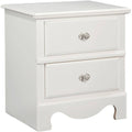 White Nightstand W143