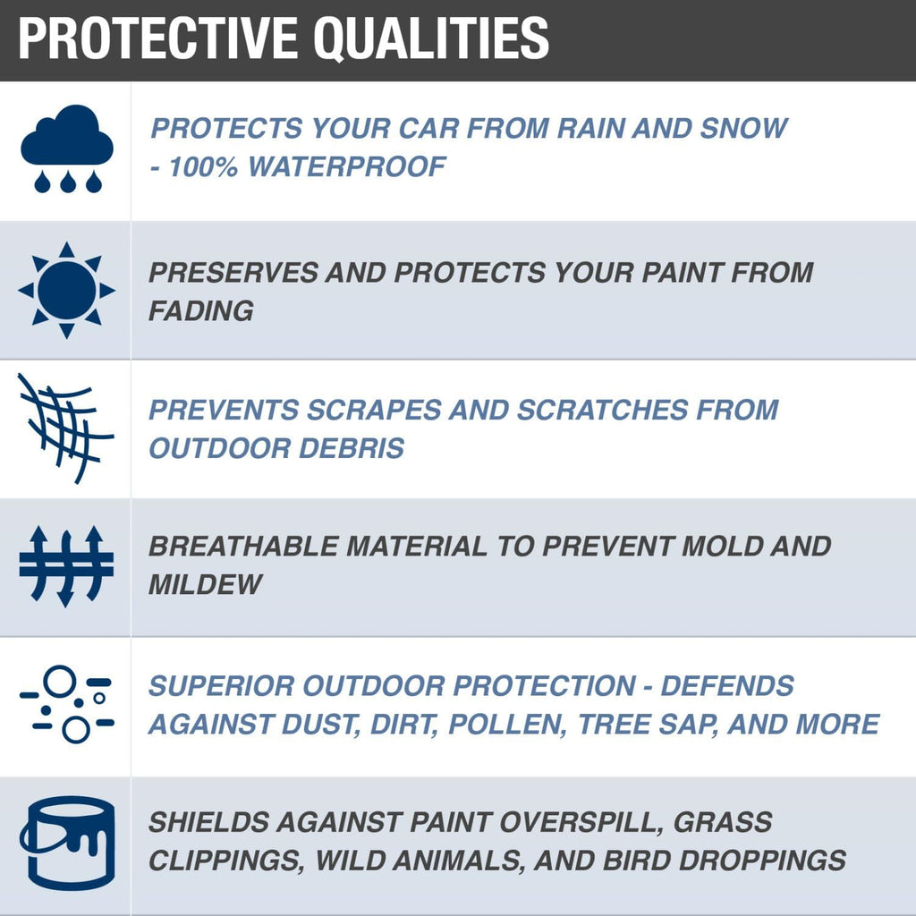 Tan 4 Layer Waterproof Van Cover C398