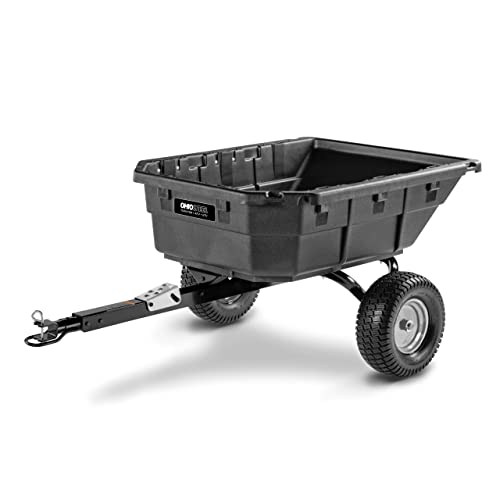 Poly Swivel Dump Cart 10 cu.ft. 600 lb Load Capacity Y936005