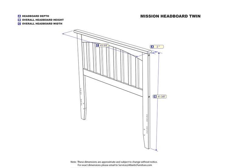 White Headboard J97944