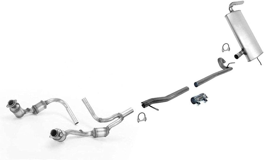 Catalytic Converters and Complete Muffler Exhaust System M554934