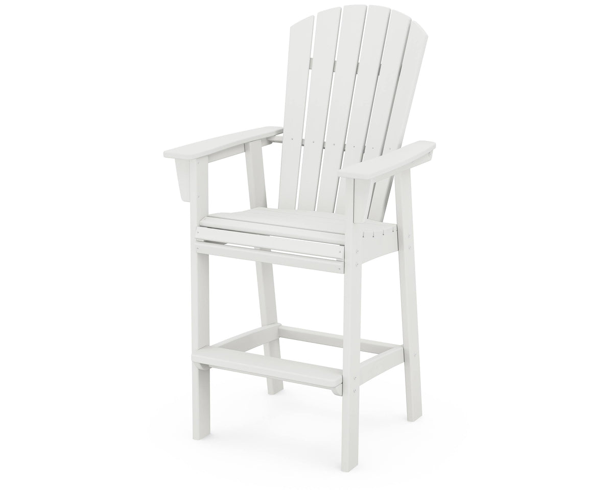 Vintage White Adirondack Bar Chair W20466