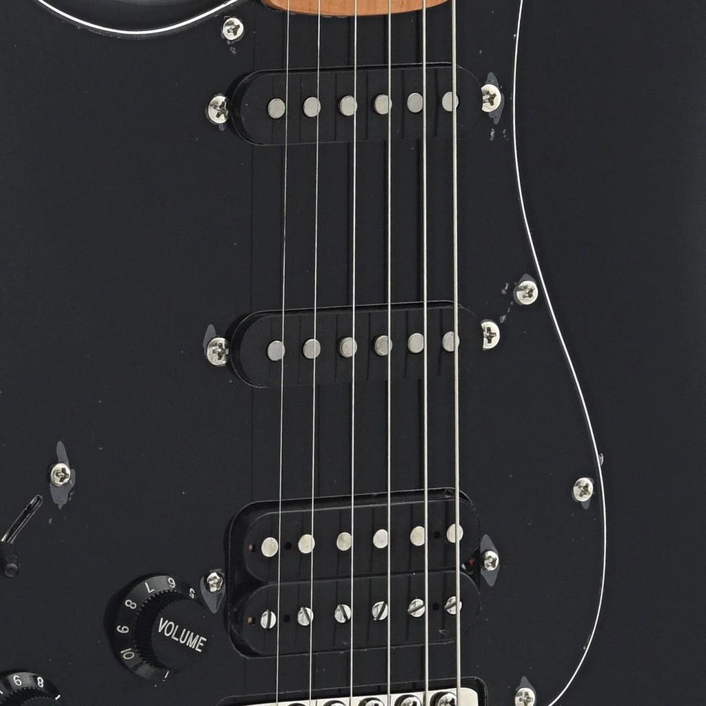 Black Left Handed Maple Stratocaster HSS X431338