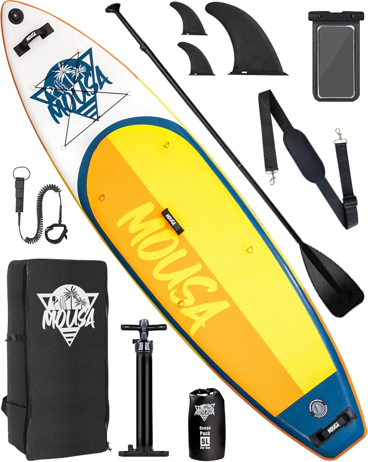 Inflatable Paddle Board SUP with Non Slip Deck W8202