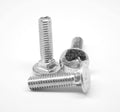 3/8x22-16 x 3/4x22 Coarse Thread Carriage Bolt Stainless Steel 316 Pk 100 J4113