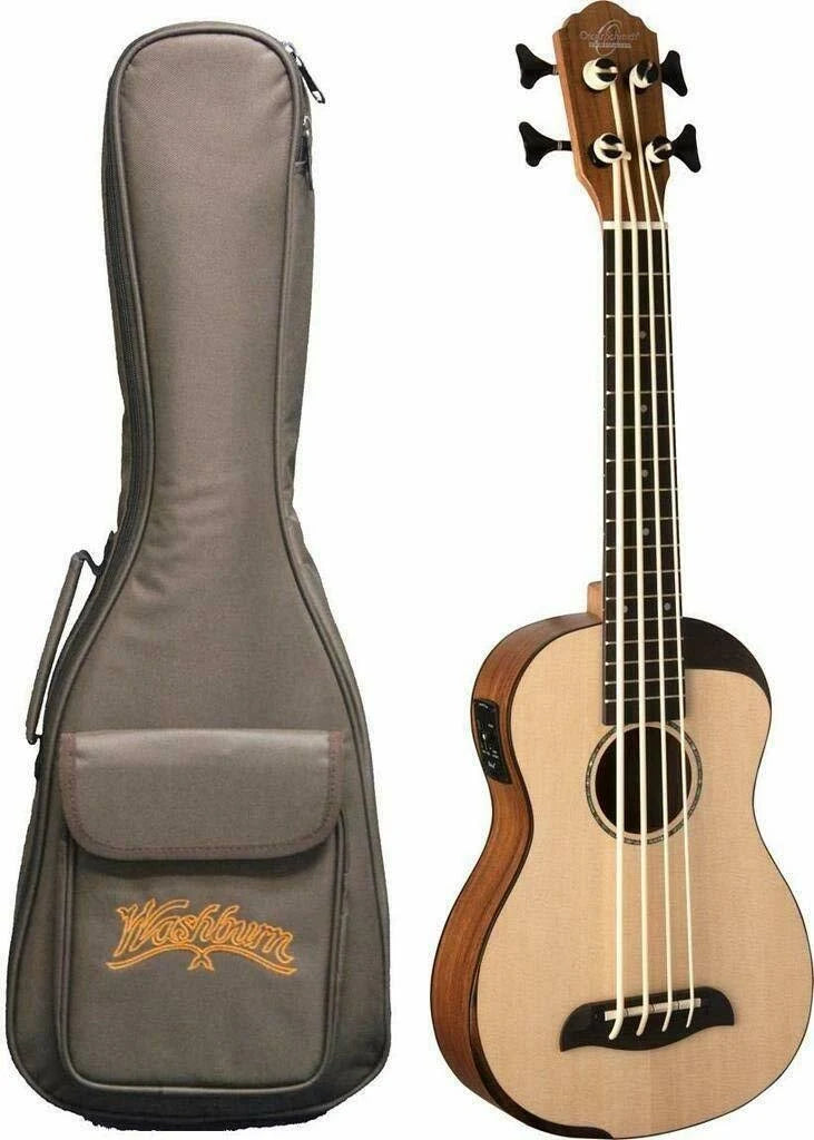 Acoustic Electric Bass Ukulele J88545