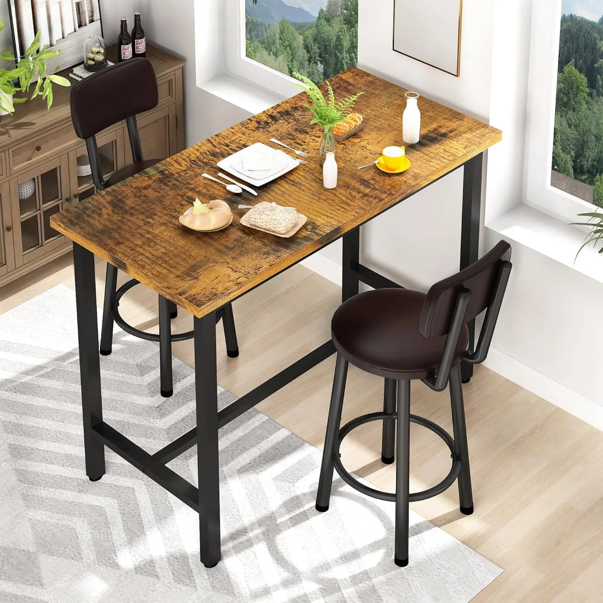 3 Piece Pub Dining Set Y989