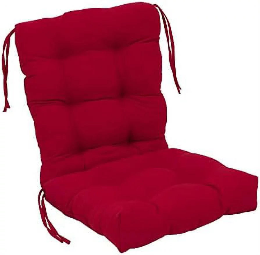 18" x 38" Twill Tufted Chair Cushion T237439