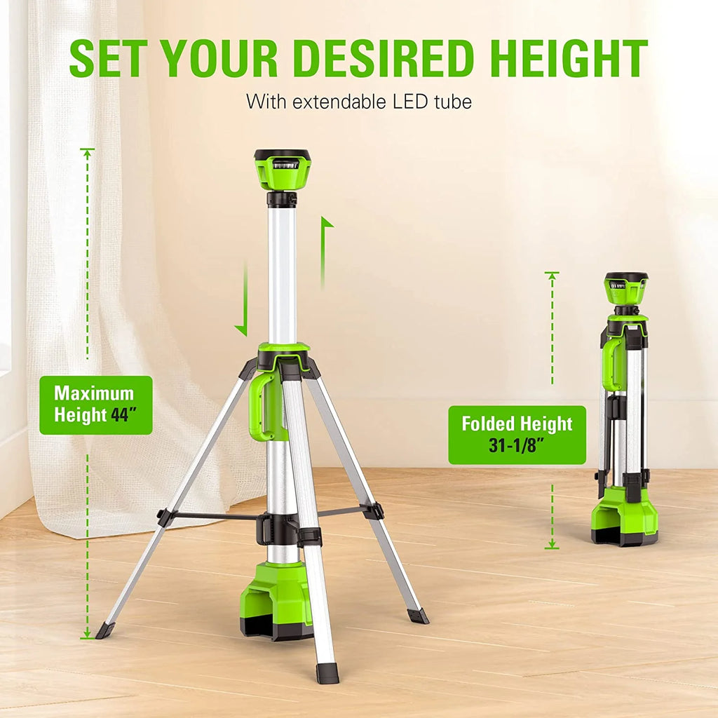 24V 2-in-1 LED Work Light with Battery and Charger K4271