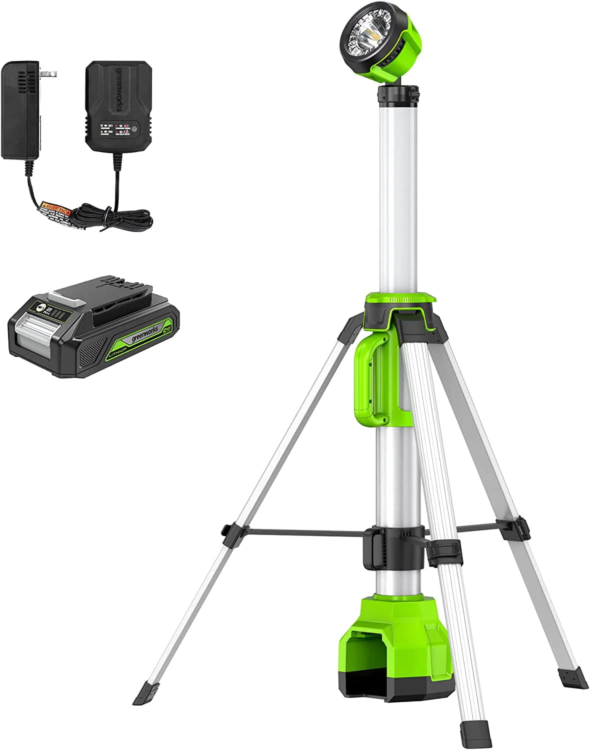 24V 2-in-1 LED Work Light with Battery and Charger K4271