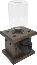Wooden Candy Dispenser Gumball Machine J21018